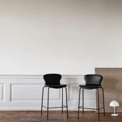 Bruunmunch 2 Stk. PLAYchair Counter Sort Hero Læder^ Køkken|Stole