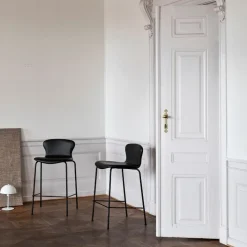 Bruunmunch 2 Stk. PLAYchair Counter Sort Hero Læder^ Køkken|Stole