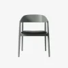 Andersen Furniture AC2 Stol Grå Bøg Sort Læder^ Stue|Stole