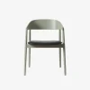Andersen Furniture AC2 Stol Grøn Bøg Sort PU Læder^ Stue|Stole