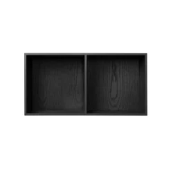 ATBO Halv Reol Modul 007 Sort Ask^ Stue|Køkken