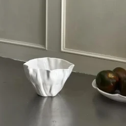 Atelier Marée Springflodskop Hvid^ Keramik & Porcelæn