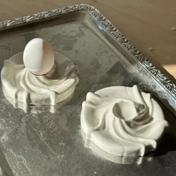 Atelier Marée Tidevands Æggebæger Hvid^ Keramik & Porcelæn