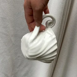 Atelier Marée Tidevandskop Med Hank Hvid^ Andet Boligtilbehør|Keramik & Porcelæn