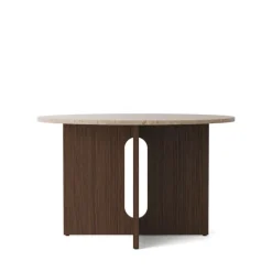 Audo Copenhagen Androgyne Dining Table Smoked Oak / Kunis Breccia Sand^ Stue|Borde