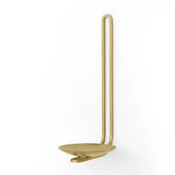 Audo Copenhagen Clip Wall Tealight Candle Holder Brass^ Andet Boligtilbehør|Lysestager