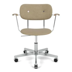 Audo Copenhagen Co Task Chair Audo Bouclé / Natural Oak^ Kontor|Stole