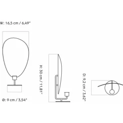 Audo Copenhagen Flambeau Lysestage Grå H30^ Stue|Andet Boligtilbehør
