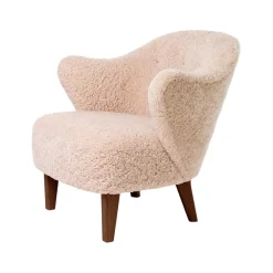Audo Copenhagen Ingeborg Med Fodskammel Fåreskind Moonlight/Røget Eg^ Stole|Stue