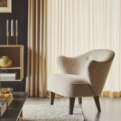 Audo Copenhagen Ingeborg Med Fodskammel Sacho Zero 1/Røget Eg^ Stole|Stue