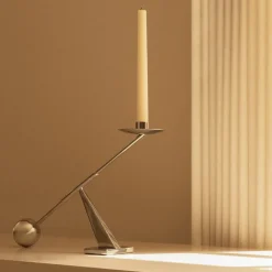 Audo Copenhagen Interconnect Candle Holder Stainless Steel Small^ Lysestager