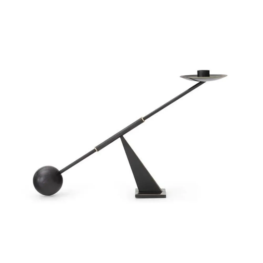 Audo Copenhagen Interconnect Candle Holder Bronzed Brass Small^ Andet Boligtilbehør|Lysestager