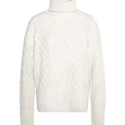 Barbour Clarence Knitted Jumper White^Dame Overdele