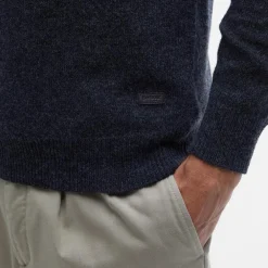 Barbour Essential Crew-Neck Jumper Charcoal^ Overdele