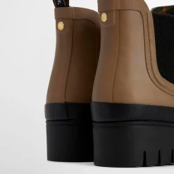 Barbour Halton Ankle Wellingtons Military Brown/Black^Dame Sko