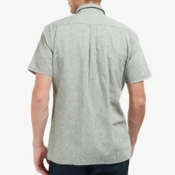 Barbour Nelson Regular SS Shirt Olive^ Overdele