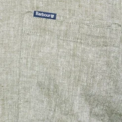 Barbour Nelson Regular SS Shirt Olive^ Overdele