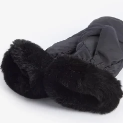 Barbour Primrose Waterproof Mittens Classic Black^Dame Accessories
