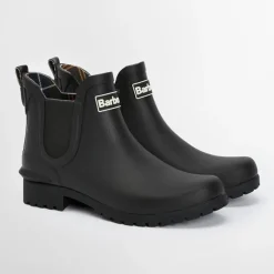 Barbour Wilton Wellingtons Classic Black^Dame Sko