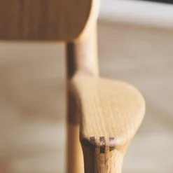 Bent Hansen Asger Spisebordsstol Eg/Olie Sort Zenso 2 Læder^ Stole|Stue