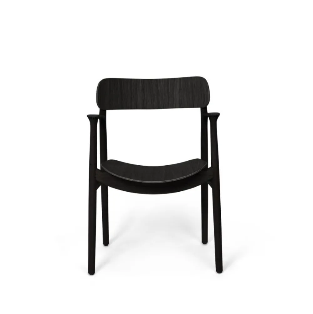 Bent Hansen Asger Spisebordsstol Sortlakeret Eg^ Stole|Stue