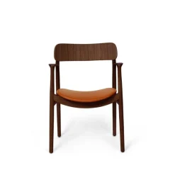 Bent Hansen Asger Spisebordsstol Eg/Røget Cognac Zenso 2 Læder^ Stole|Stue