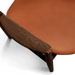 Bent Hansen Asger Spisebordsstol Eg/Røget Cognac Zenso 2 Læder^ Stole|Stue