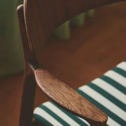 Bent Hansen Asger Spisebordsstol Eg/Røget Cognac Zenso 2 Læder^ Stole|Stue