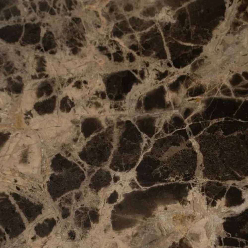 Bent Hansen Metro Sofabord Ø80 Brun Marmor^ Borde|Stue