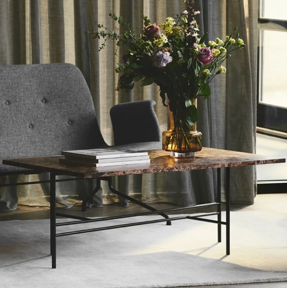 Bent Hansen Metro Sofabord L108 Brun Marmor^ Borde|Stue