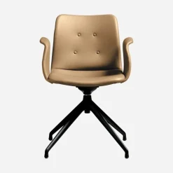 Bent Hansen Primum Armstol Sort Stel Zenso 261 Læder^ Stue|Kontor