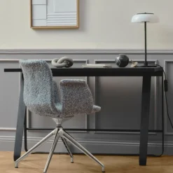 Bent Hansen Primum Armstol Poleret Stel Zenso 223 Læder^ Stue|Kontor