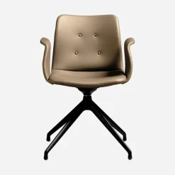 Bent Hansen Primum Armstol Sort Stel Zenso 228 Læder^ Stue|Kontor