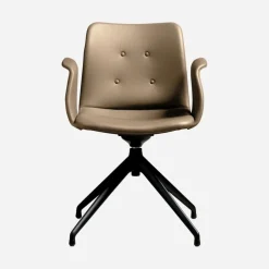 Bent Hansen Primum Armstol Sort Stel Zenso 228 Læder^ Stue|Kontor