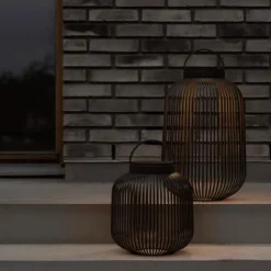 Blomus Lito Mobile LED Lamp Black Large^ Udendørs|Gulvlamper