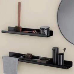 Blomus Modo Wall Shelf Black Small^ Hylder