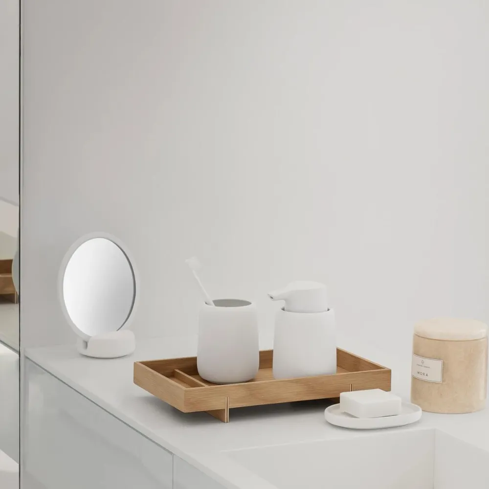 Blomus Scented Marble Candle Indian Tan^ Duftlys & Diffusere|Velvære