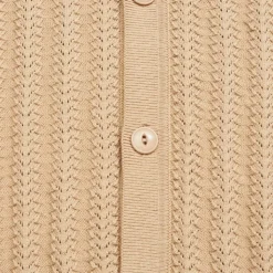 Blue De Gênes Blue De Génes Compra Open Polo Knit Khaki^ Overdele