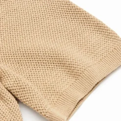 Blue De Gênes Blue De Génes Filo Knit Polo Khaki^ Overdele