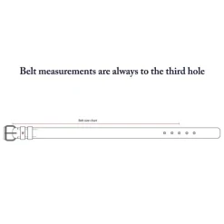 Blue De Gênes Blue De Génes Pento Belt Brown^ Accessories