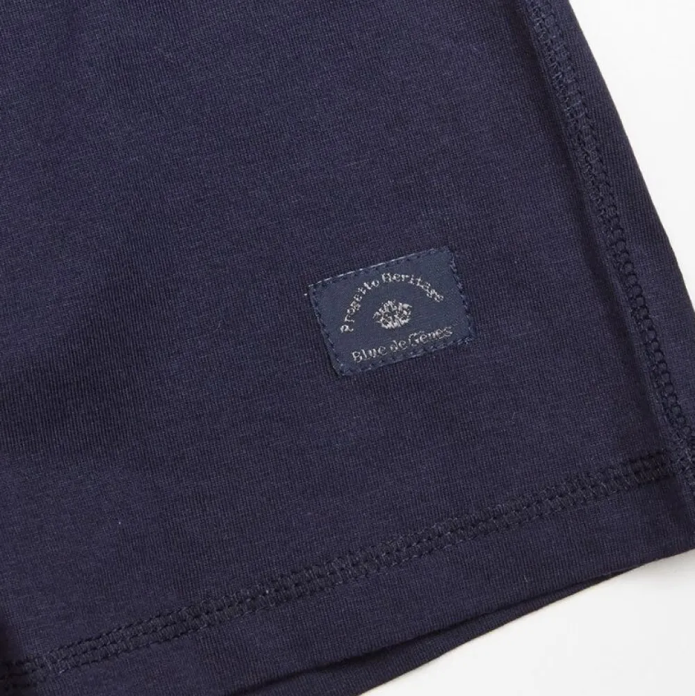 Blue De Gênes Sagi Nuovo T-Shirt Dark Navy^ Overdele