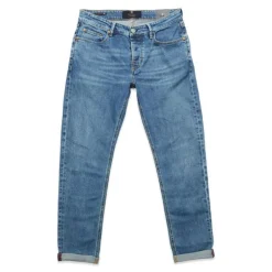 Blue De Gênes Vinci Pala Used Jeans Blue Denim^ Underdele