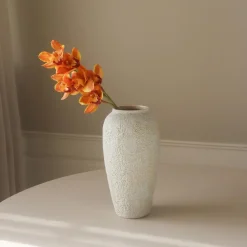 Botané Studios Cymbidium Orchid Flower Orange^ Kunstige Blomster