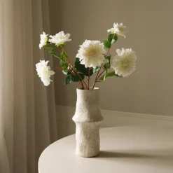 Botané Studios Dahlia Flower White^ Kunstige Blomster