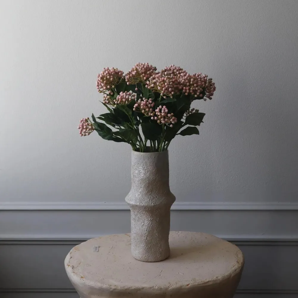 Botané Studios Hydrangea Berry Branch Rose^ Kunstige Blomster