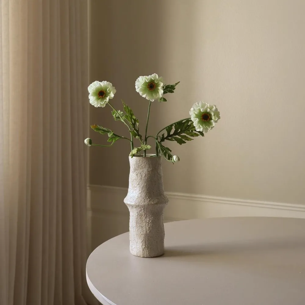 Botané Studios Large Poppy Flower White^ Kunstige Blomster