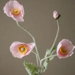 Botané Studios Poppy Flower Light Pink^ Kunstige Blomster
