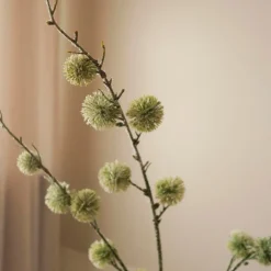 Botané Studios Thistle Ball Branch Green^ Kunstige Blomster