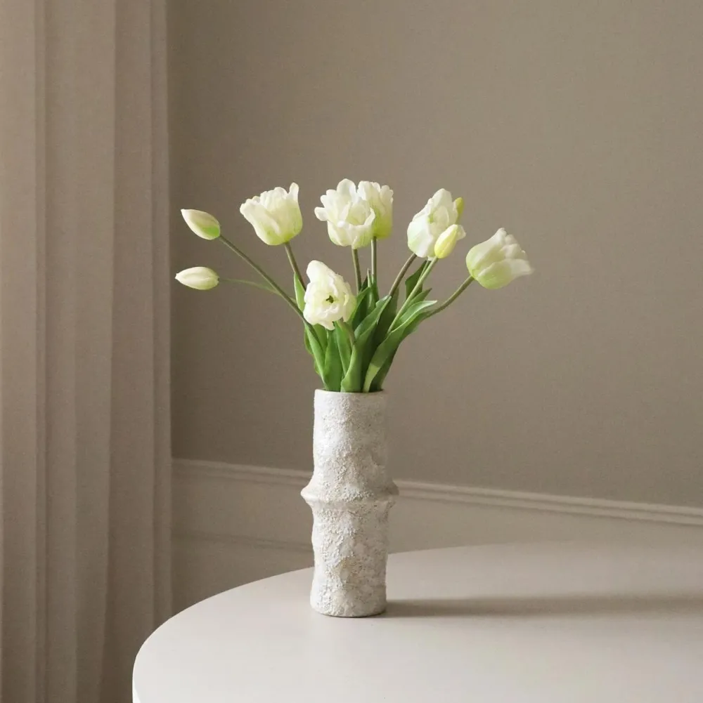 Botané Studios Triumpf Tulip White (5 pieces)^ Kunstige Blomster