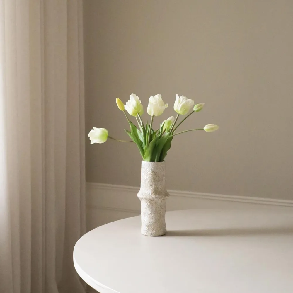 Botané Studios Triumpf Tulip White (5 pieces)^ Kunstige Blomster